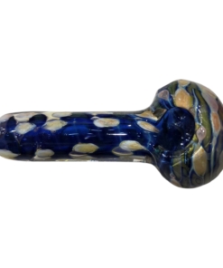Alternative view of GLASS TOBACCO PIPE 3.75"