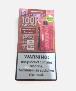 HORIZON TECH DV EXCLUSIVE DISPOSABLE 100K PUFFS STRAWBERRY BANANA