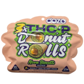 DOZO THCP DONUT ROLLS PRE ROLL 2G EACH 6G TOTAL 3PK I DICA SKY WALKER