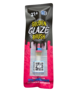 Alternative view of GOLDEN GLAZE BRUSH THCP ENHANCER SATIVA STRAWBERRY