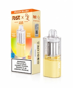 RAZ VUE *NEW 70000 REFILL POD PEACH SLUSH