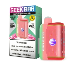 GEEK BAR DISPOSABLE PULSE X2 50K PUFF WATERMWLON CRUSH