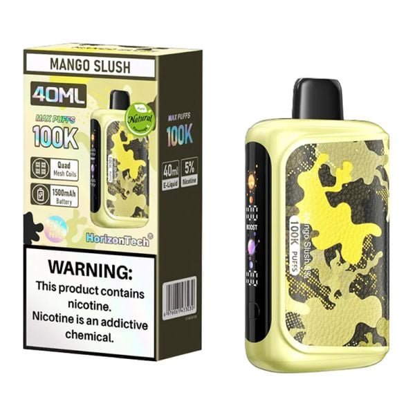 HORIZON TECH DISPOSABLE 100K PUFFS MANGO SLUSH