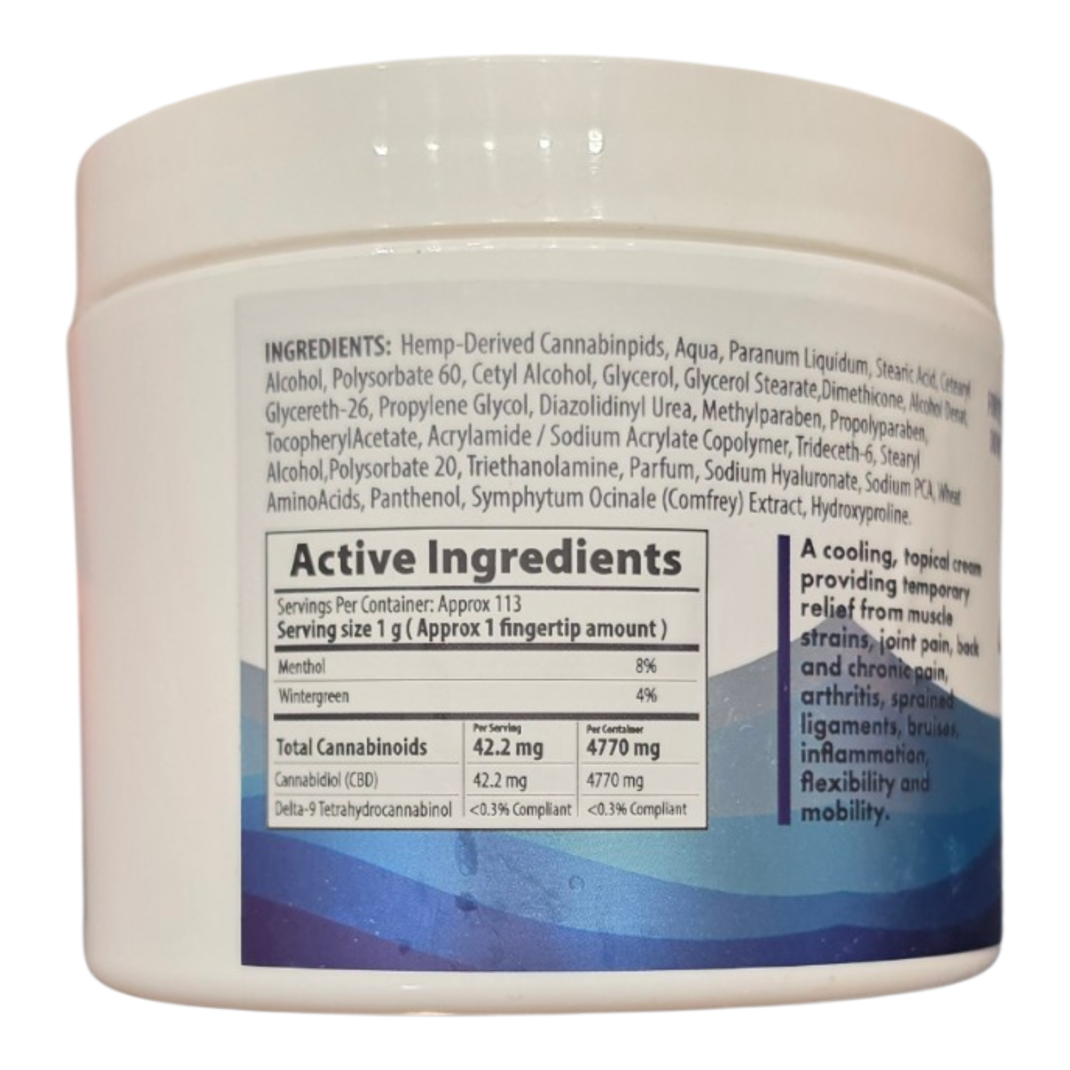 ONLY CBD MUSCLE CREAM EXTRA STRENGTH 5000 CBD - Image 2