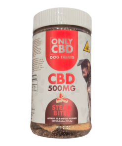 Alternative view of ONLY CBD DOG TREATS 24PCS 500MG STEAK BITES