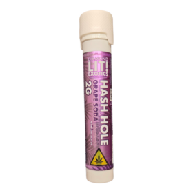 DIAMOND LIT PRE ROLL HASH HOLE 1CT  2G INDICA GRAPE SODA