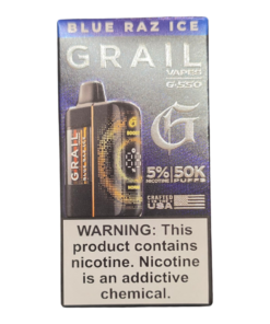GRAIL VAPES 50K DISPOSABLE BLUE RAZ ICE