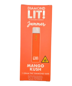 DIAMOND LIT! DISPOSABLE 3GRAM HYBRID MANGO KUSH